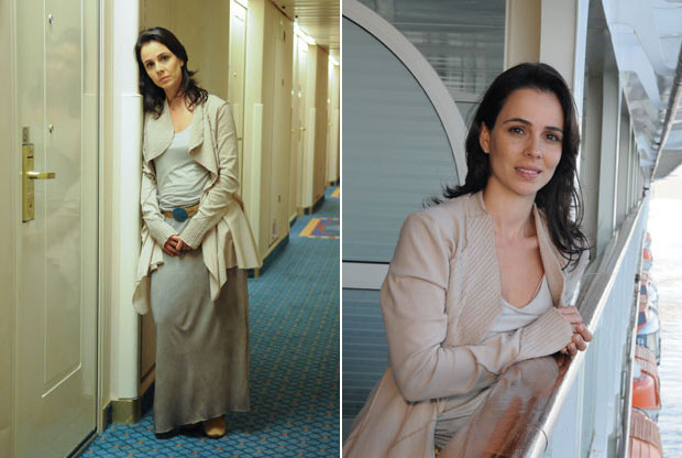 A atriz Miriam Freeland é Maria Benaro RecordTV